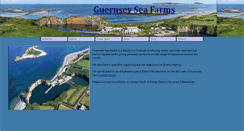 Desktop Screenshot of guernseyseafarms.com